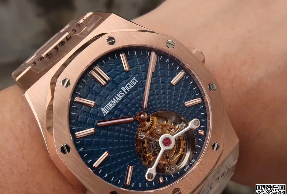 Audemars Piguet Royal Oak Tourbillon 26522OR.OO.1220OR.01 JF Factory 1:1 Best Edition Replica Watch Titanium Case